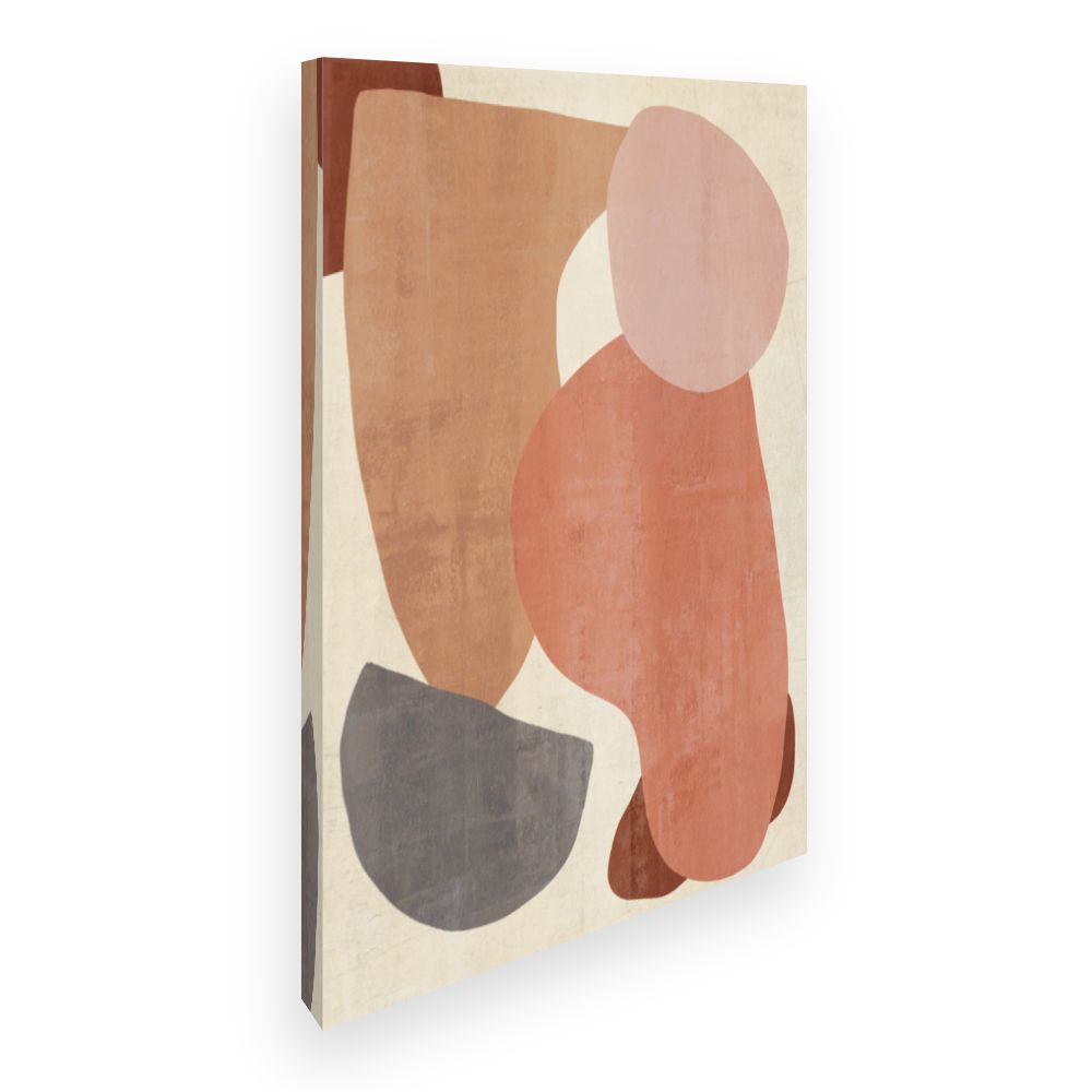 Toile Formes abstraites douces