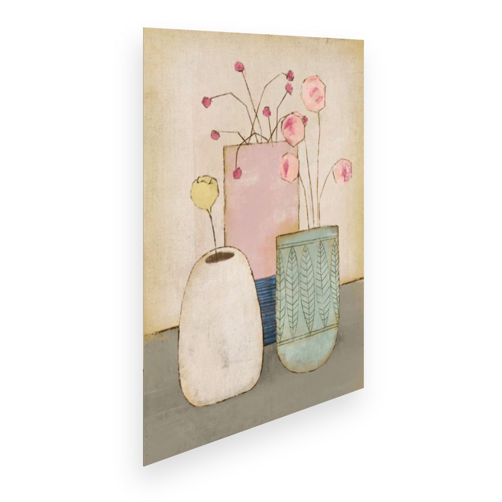 Affiche Vases floraux élégants