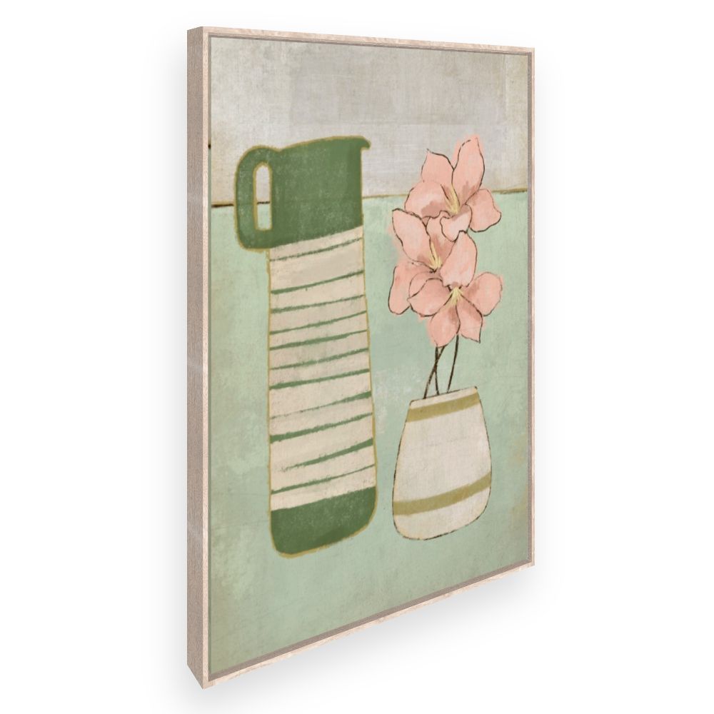 Toile Fleurs élégantes