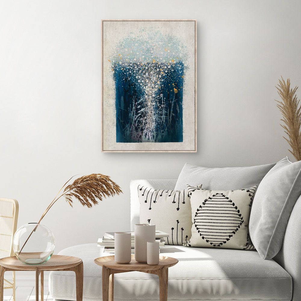 Tableau Explosion florale magique
