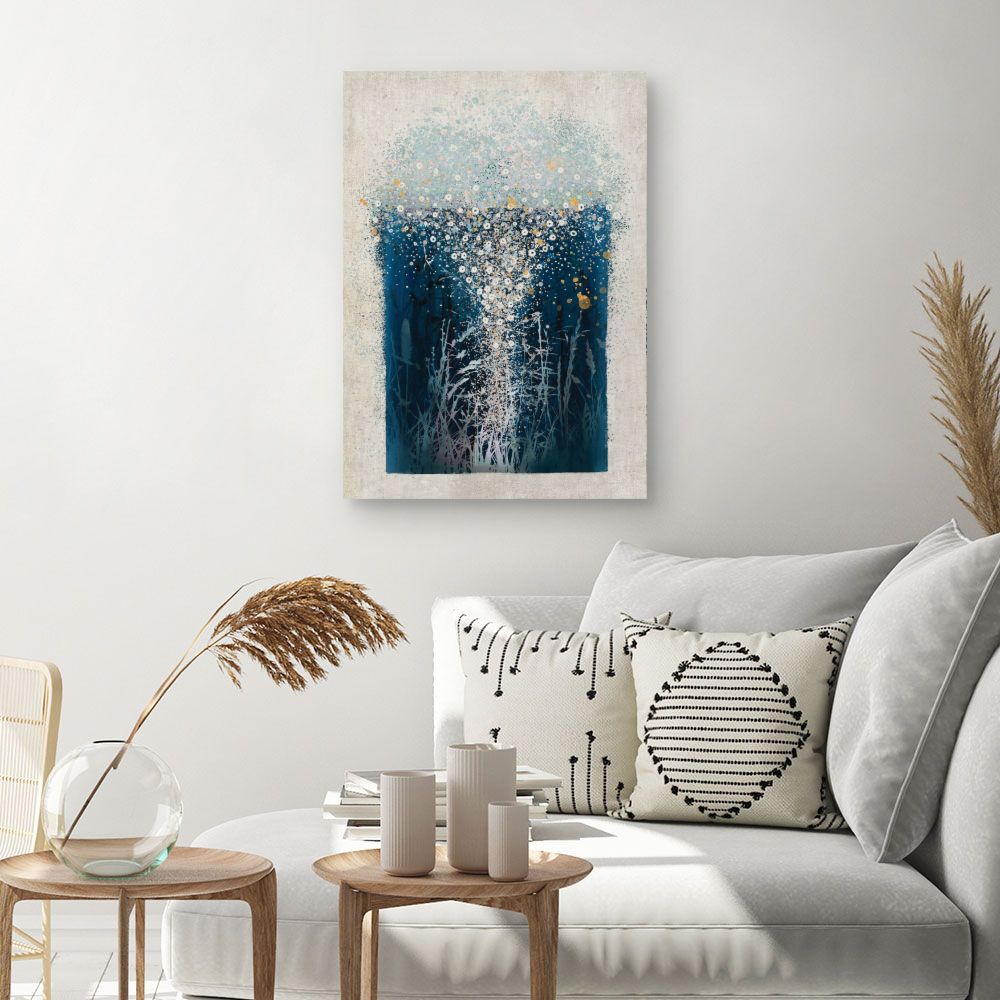 Tableau Explosion florale magique