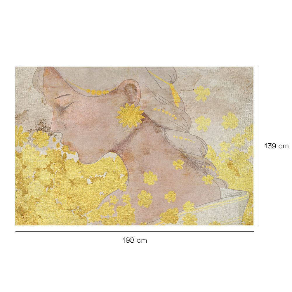 Tapis n°147 Éclat floral délicat