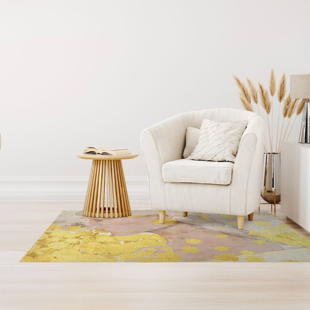 Tapis n°147 Éclat floral délicat