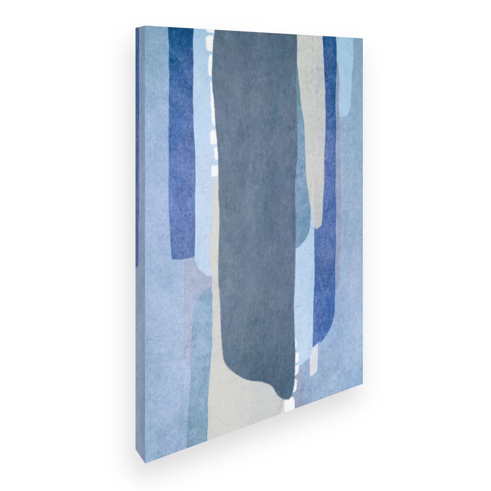 Toile Courbes artistiques élégantes