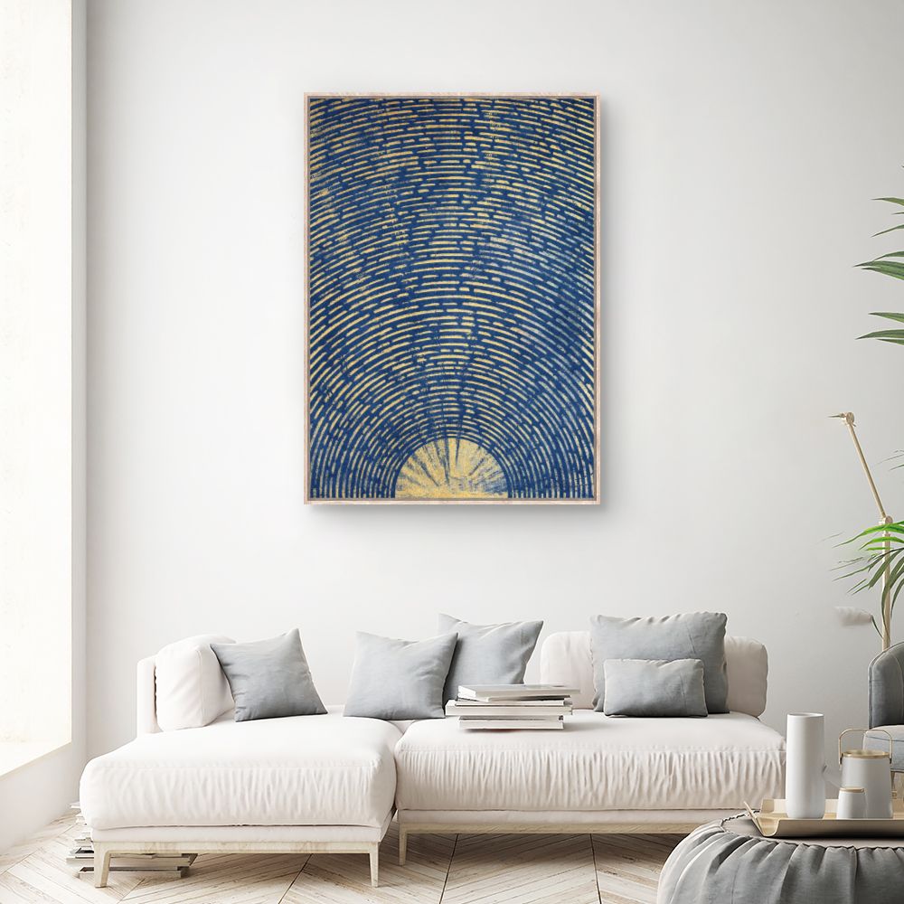 Tableau Cercles dorés élégants