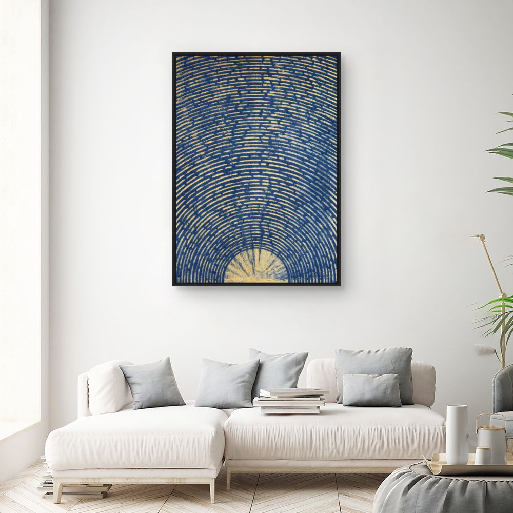 Tableau Cercles dorés élégants