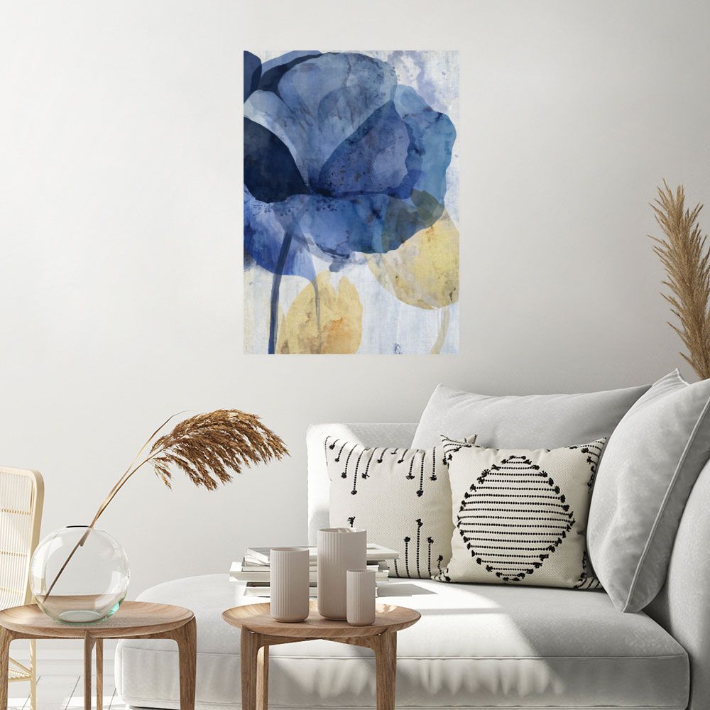 Affiche Fleurs aquarelle douces