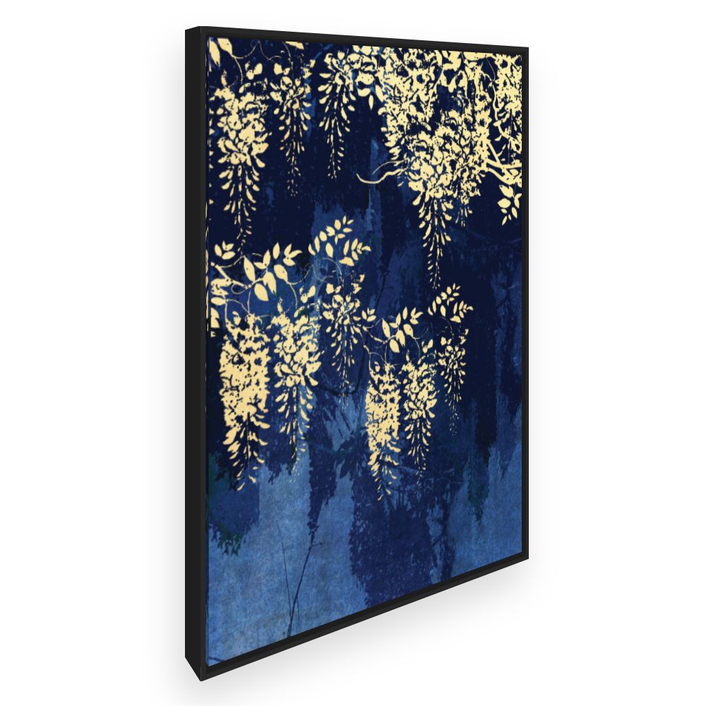 Toile Fleurs suspendues