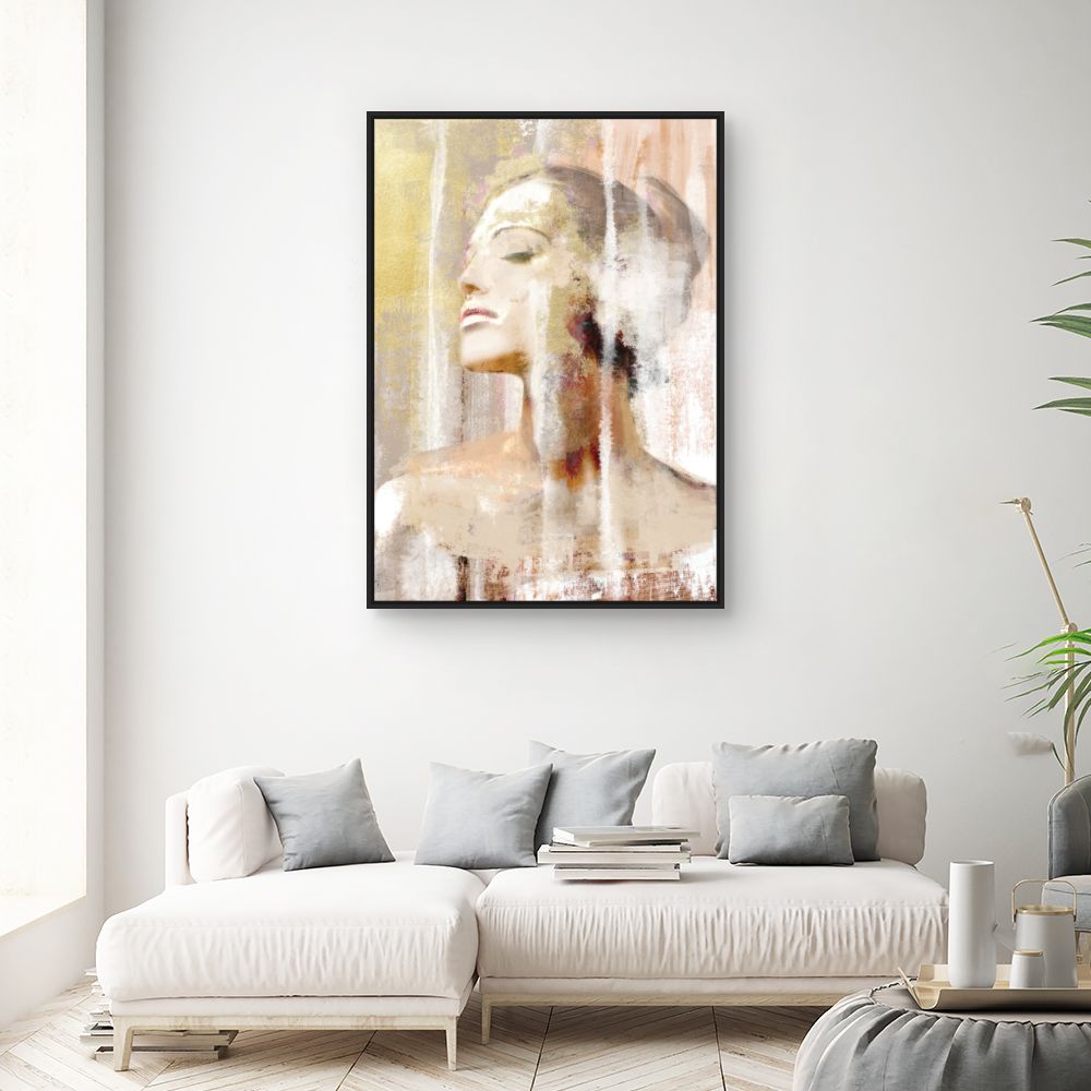 Tableau Portrait abstrait élégant