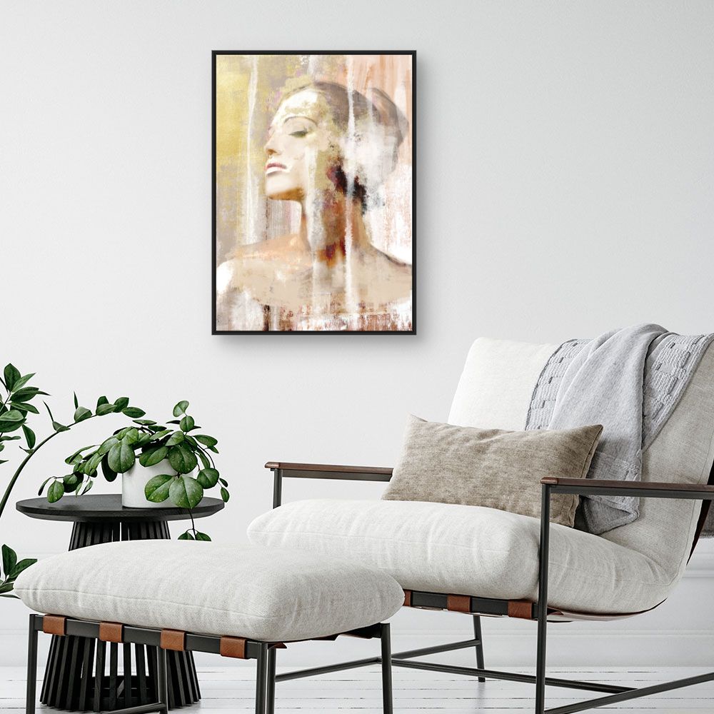Tableau Portrait abstrait élégant