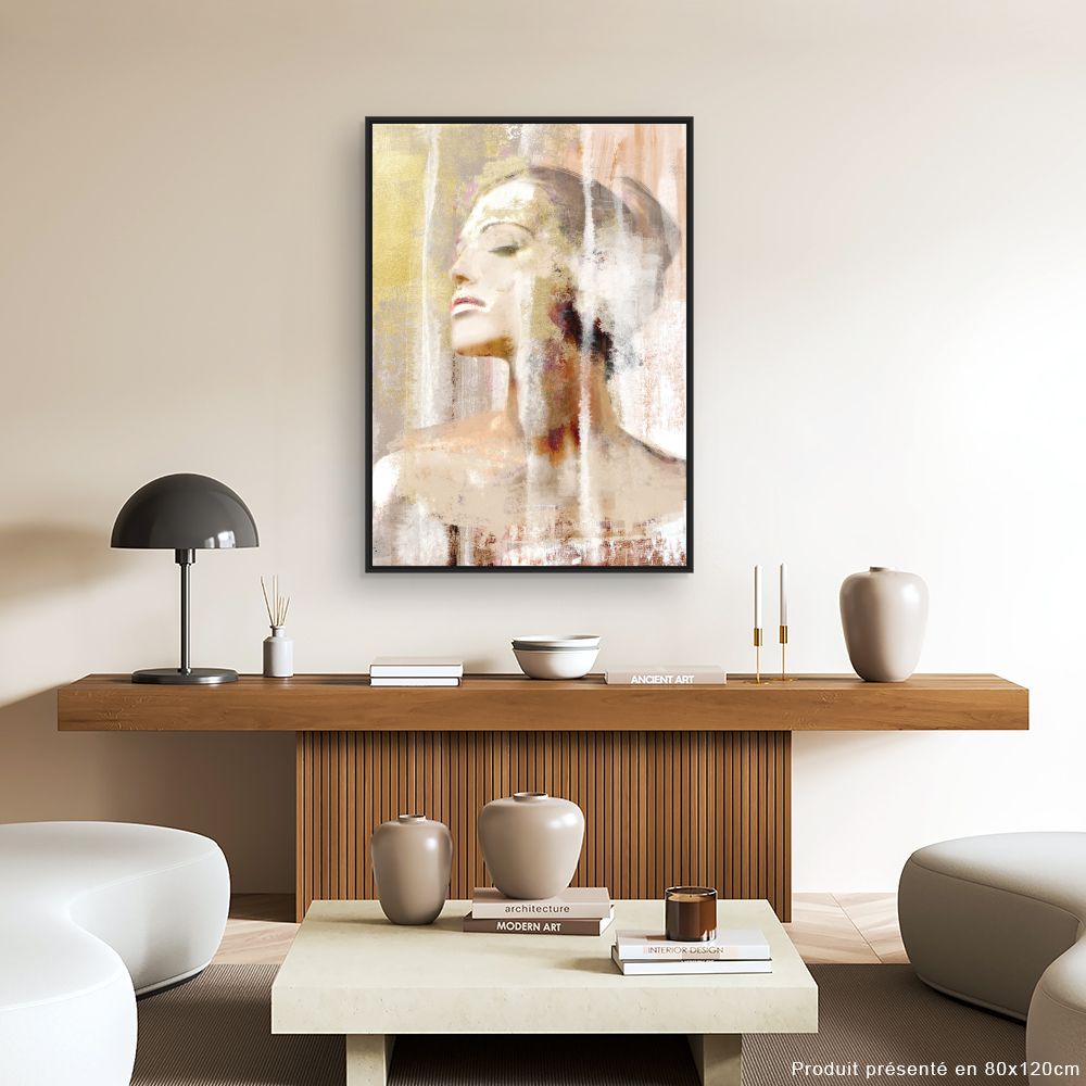 Tableau Portrait abstrait élégant