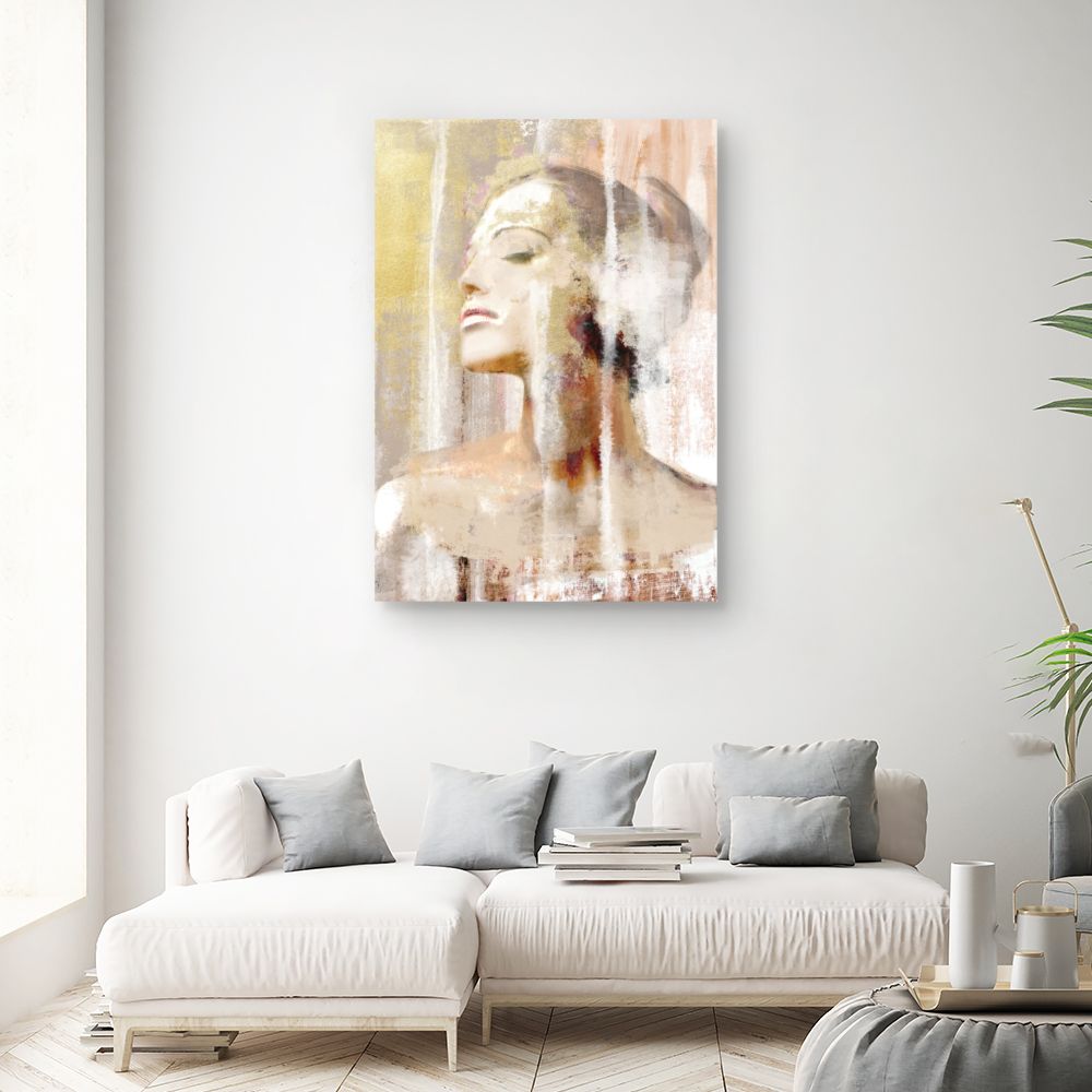 Tableau Portrait abstrait élégant