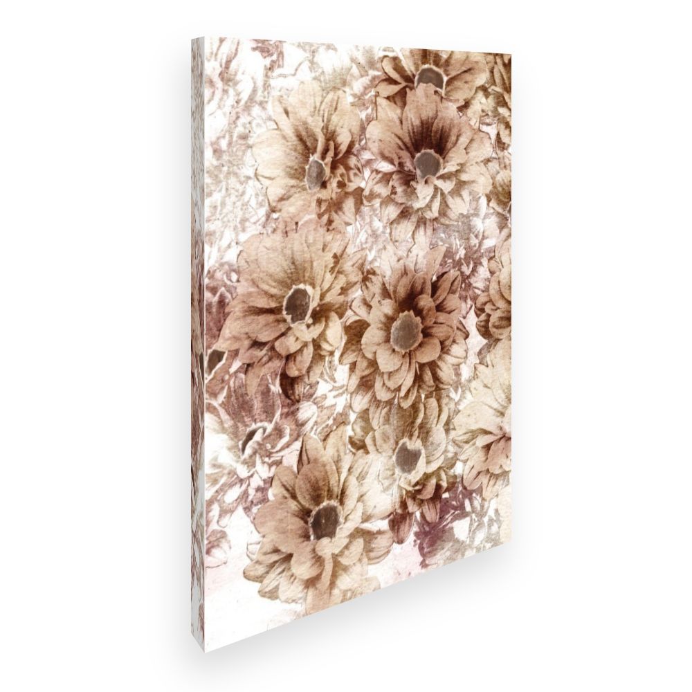 Toile Fleurs élégantes