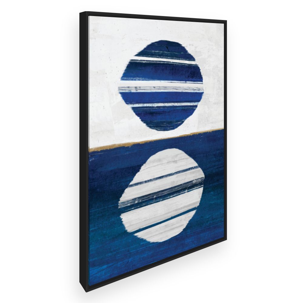 Toile Reflets ronds artistiques