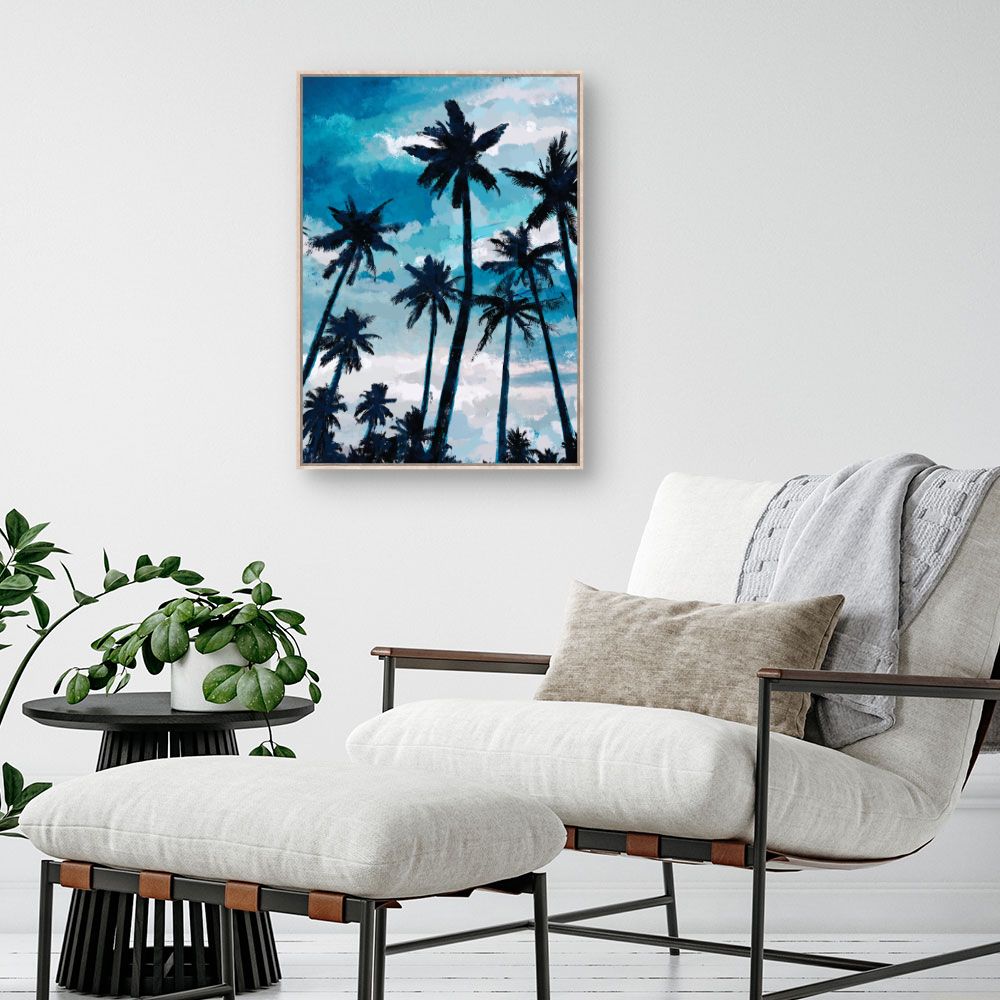 Tableau Palmiers tropicaux