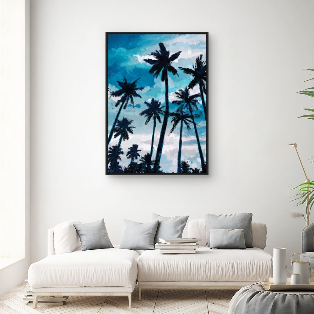 Tableau Palmiers tropicaux