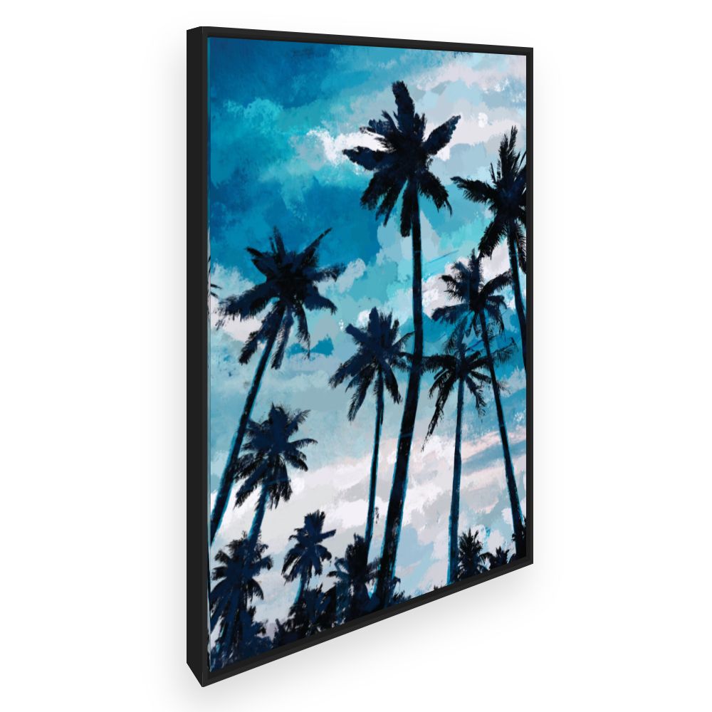 Toile Palmiers tropicaux