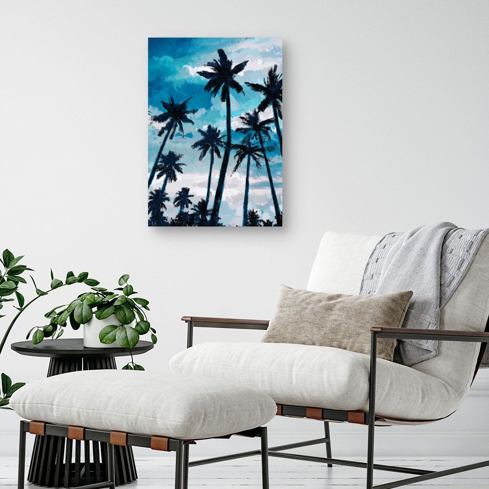 Tableau Palmiers tropicaux