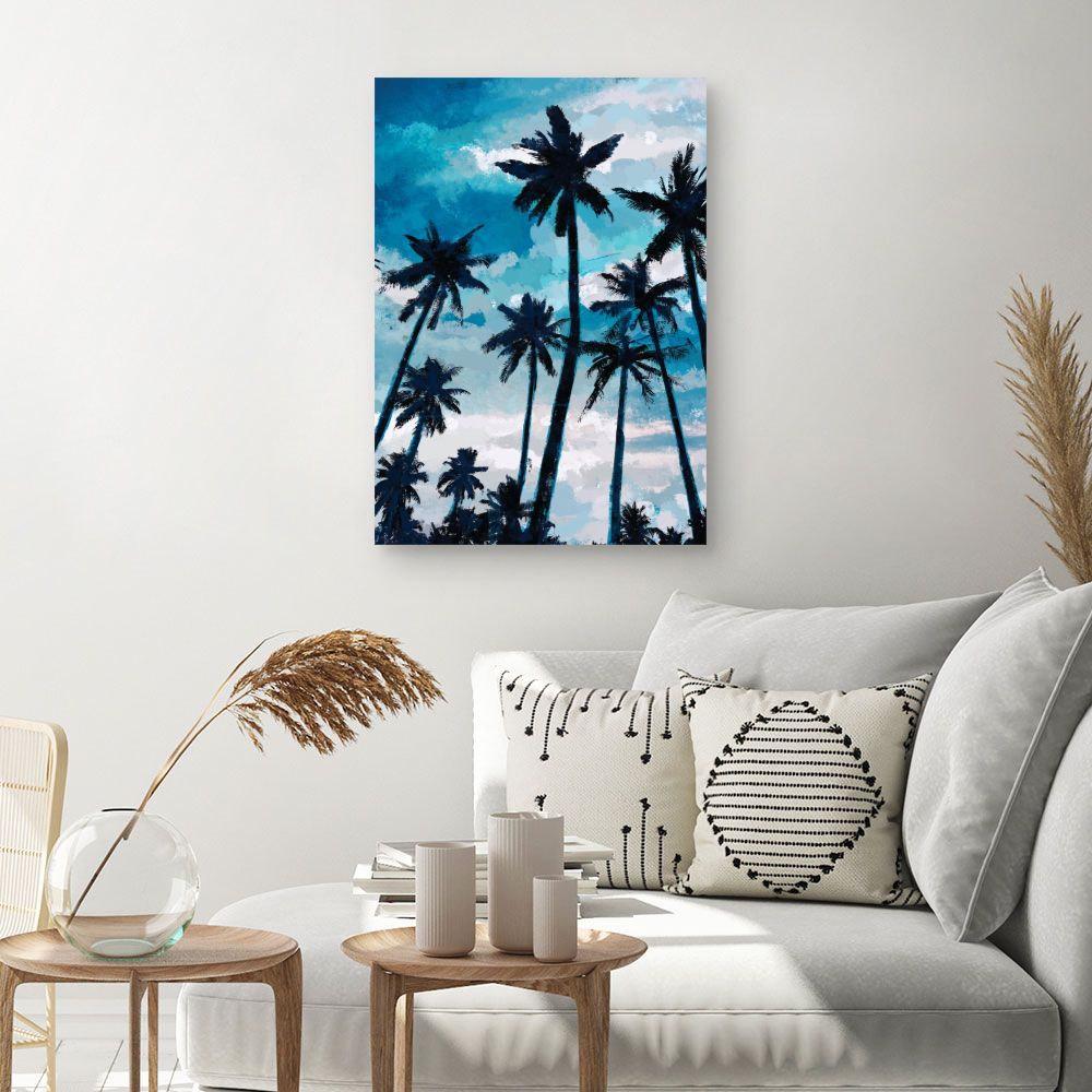 Tableau Palmiers tropicaux
