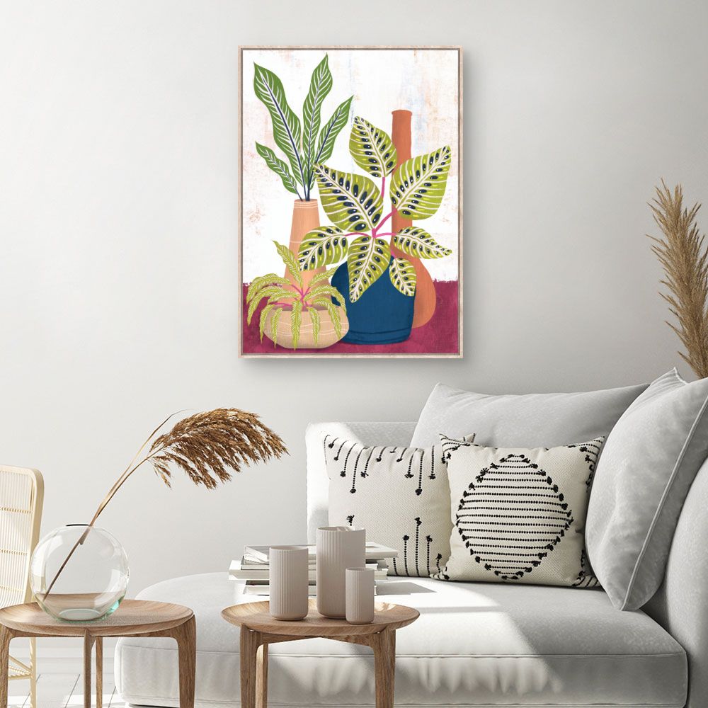 Tableau Feuillage exotique
