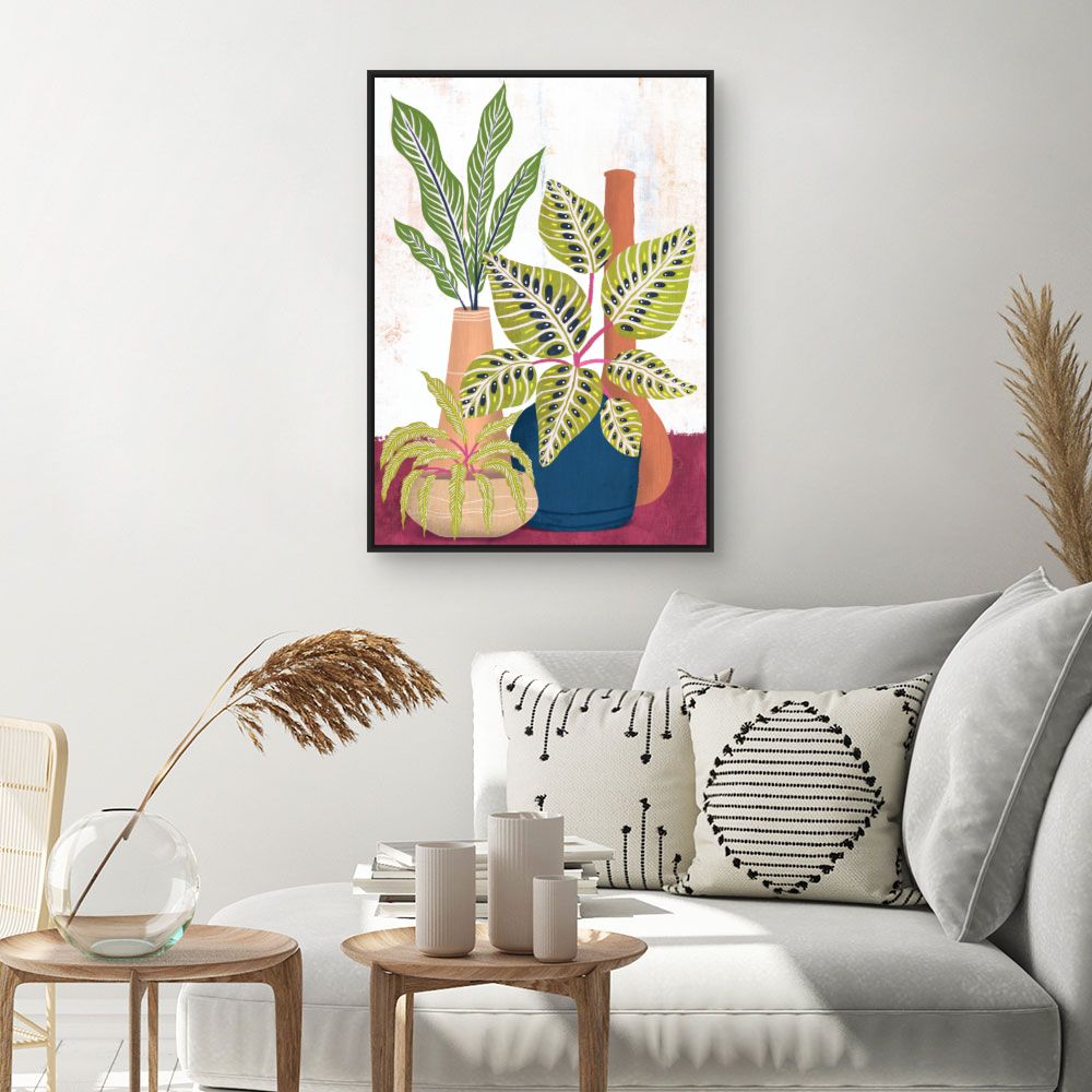 Tableau Feuillage exotique
