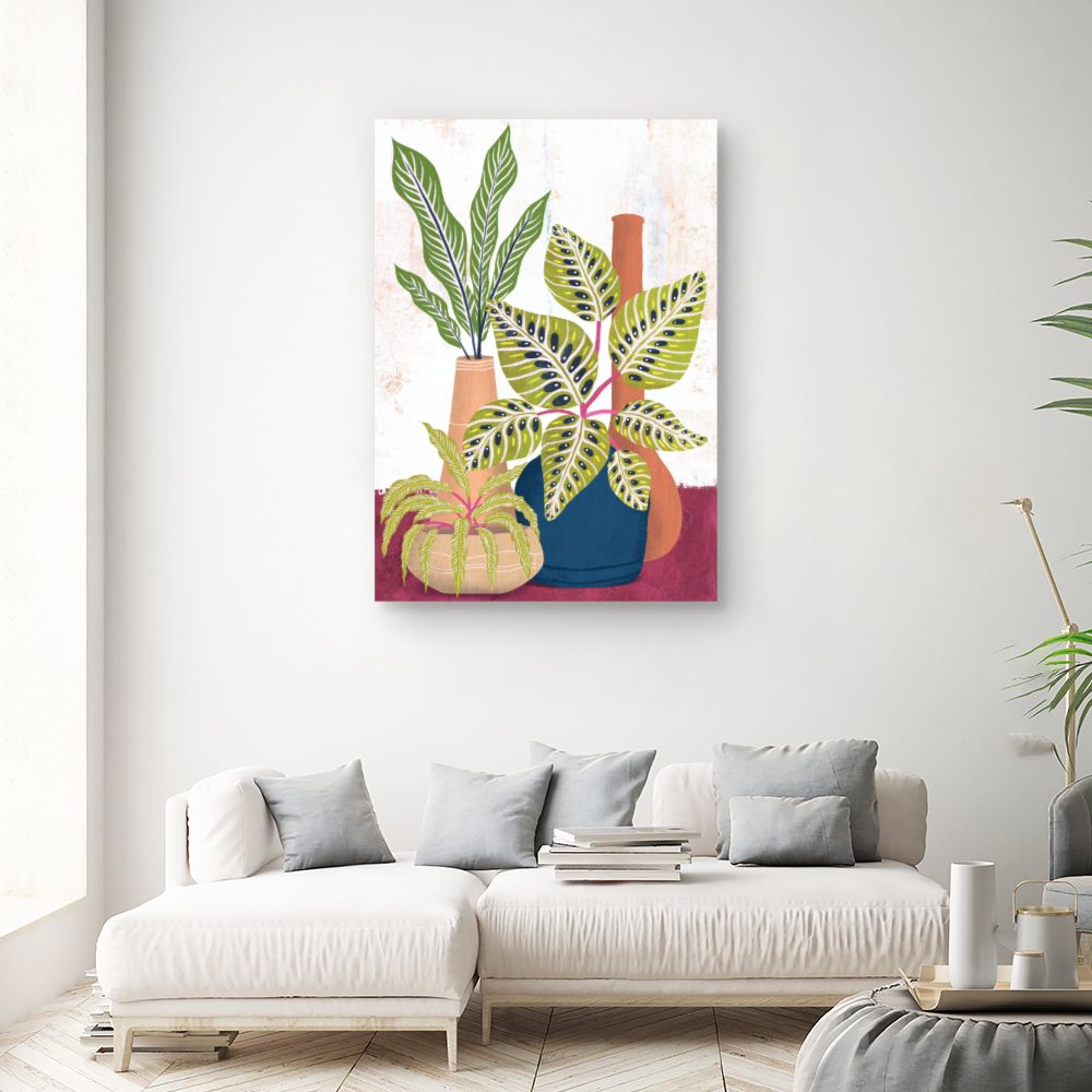 Tableau Feuillage exotique