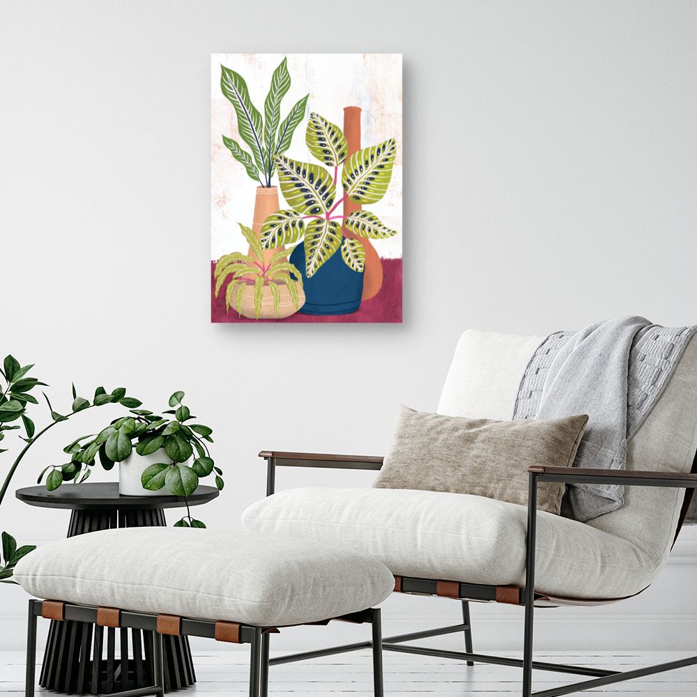 Tableau Feuillage exotique