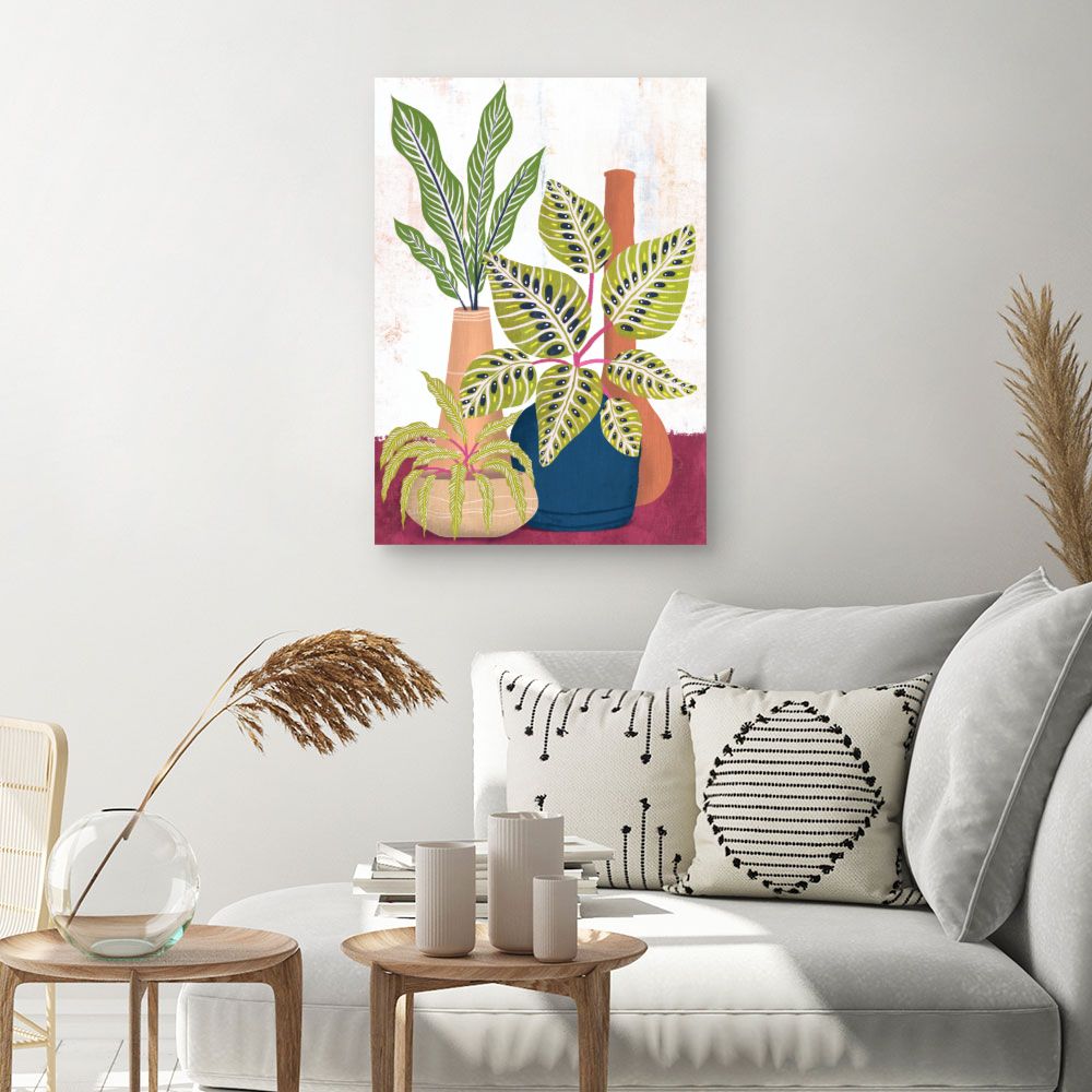 Tableau Feuillage exotique