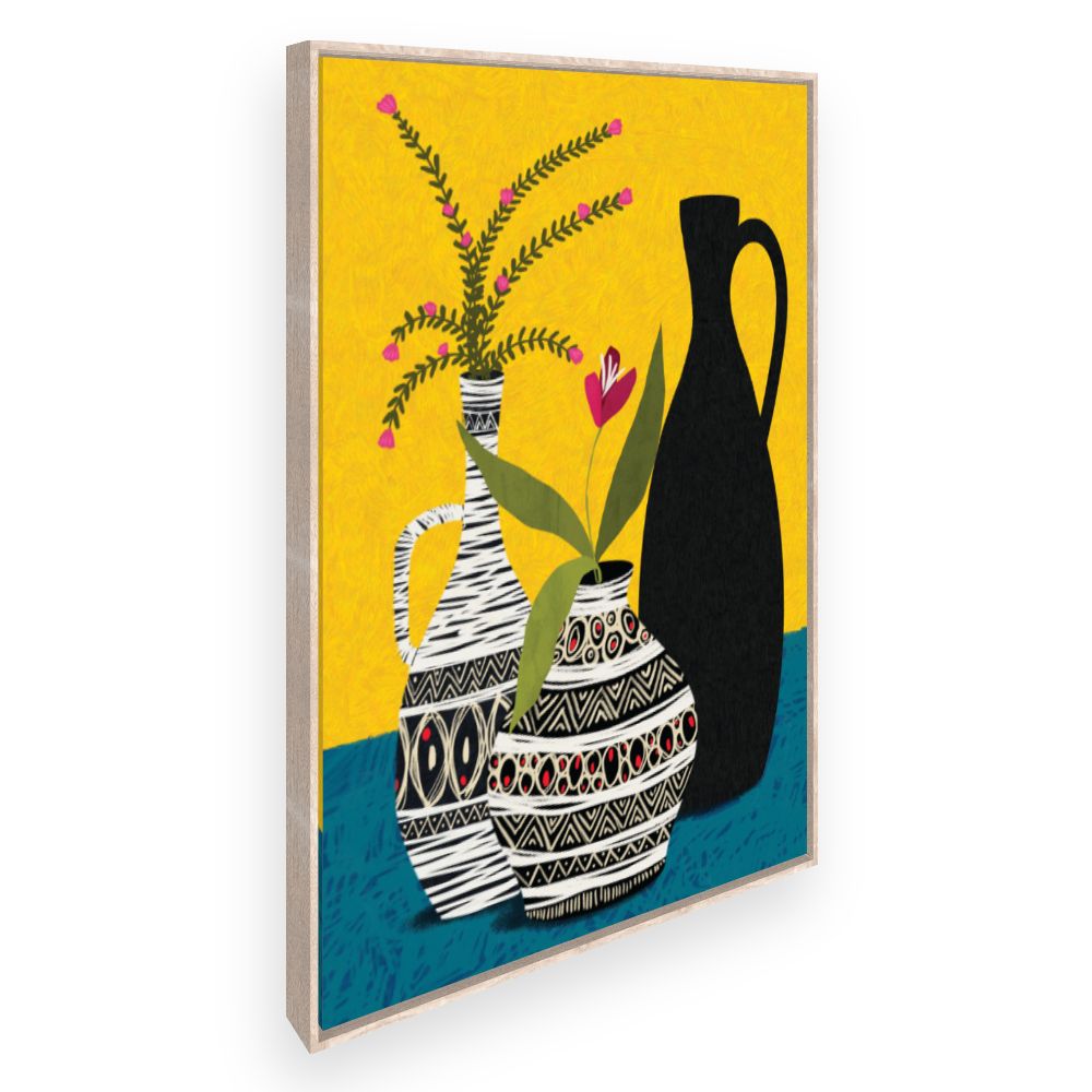 Toile Vases colorés