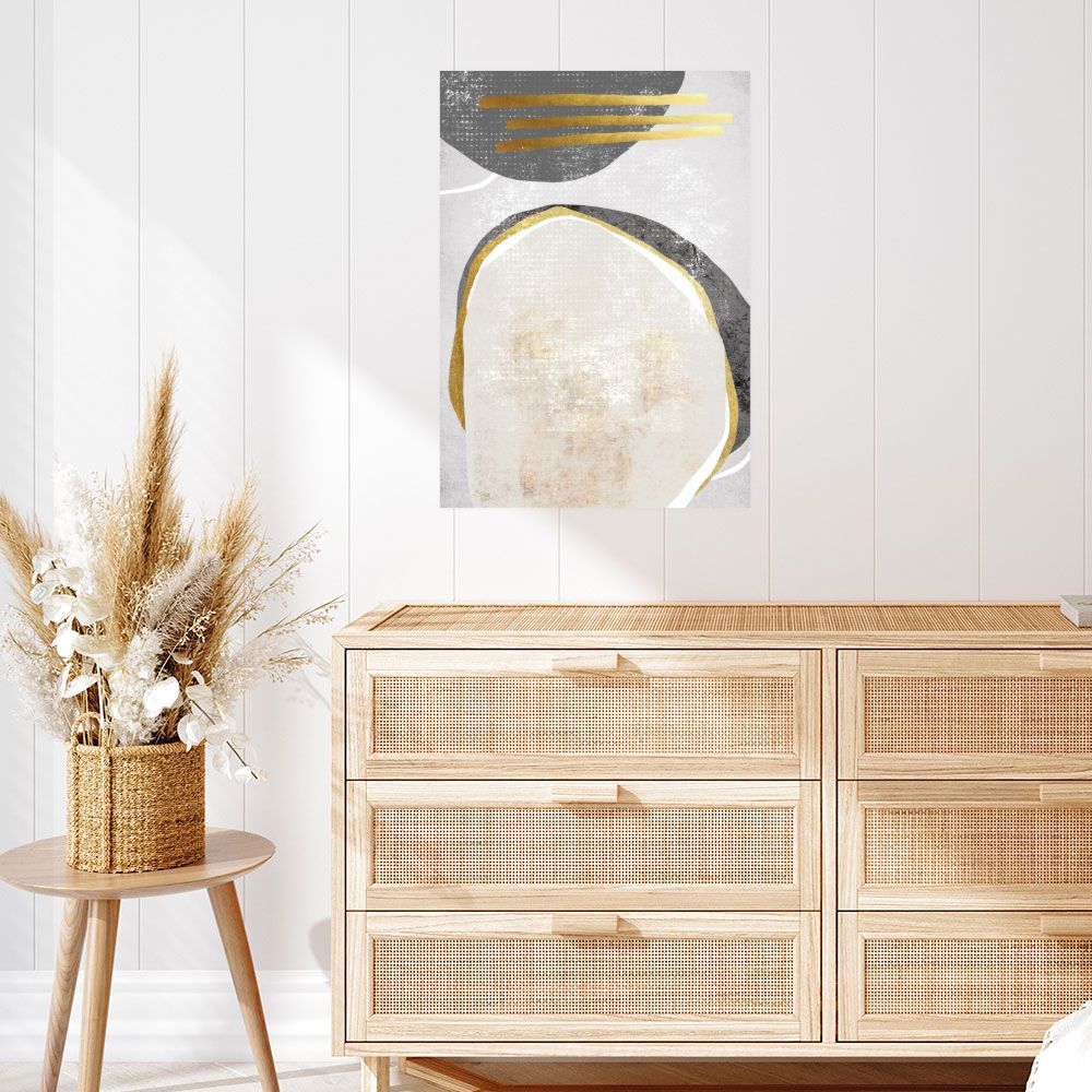 Affiche Formes fluides élégantes