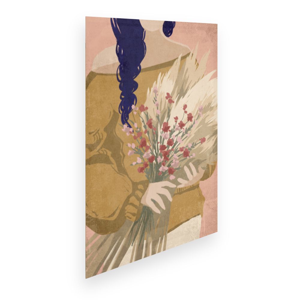 Affiche Fleurs en bouquet