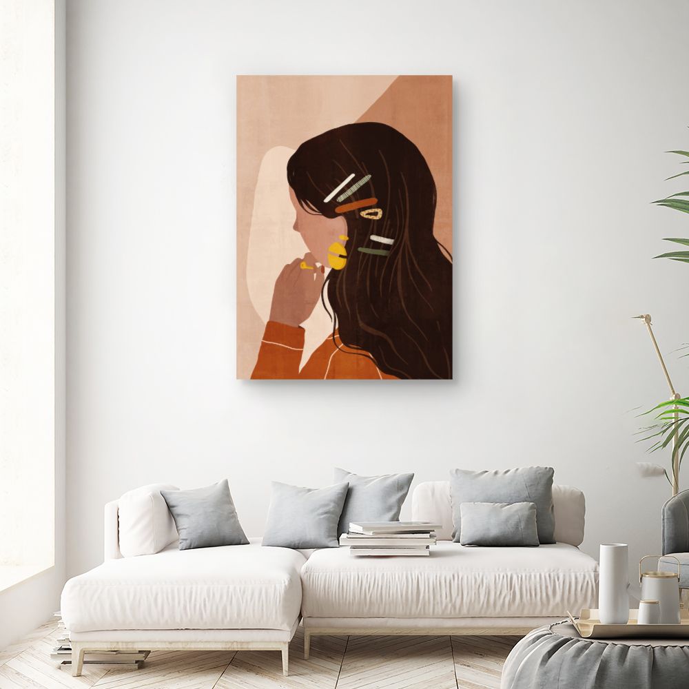 Tableau Silhouette élégante
