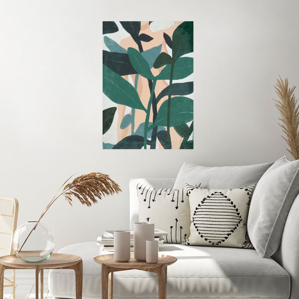 Affiche Feuillage moderne