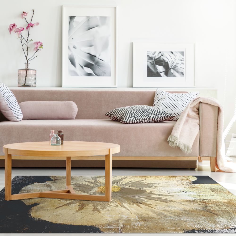 Tapis n°149 Motifs floraux saisissants