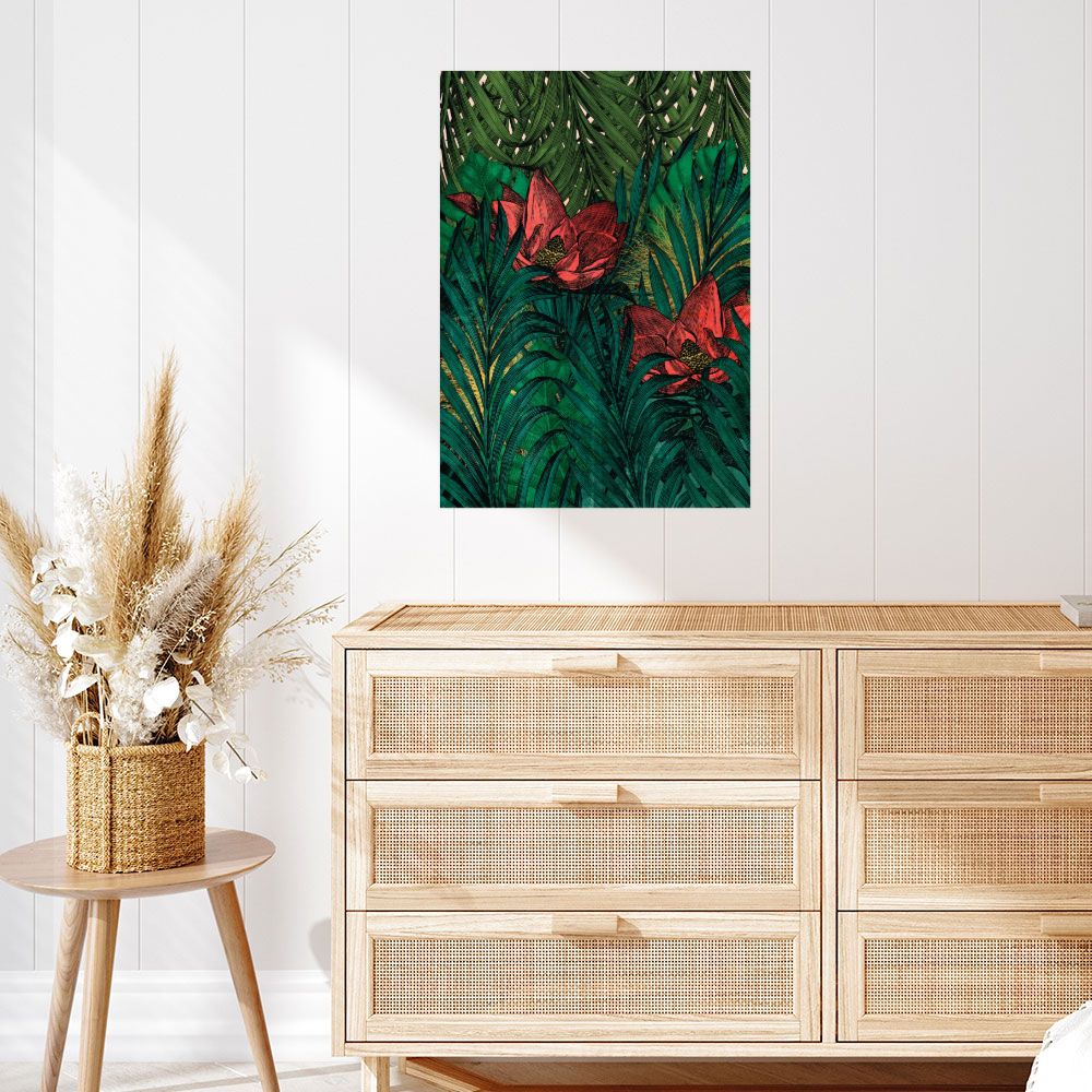 Affiche Fleurs exotiques fascinantes