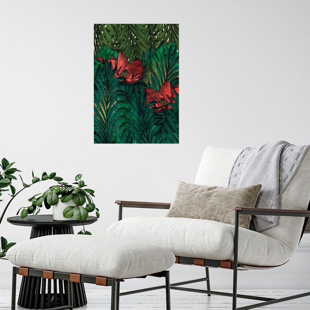 Affiche Fleurs exotiques fascinantes
