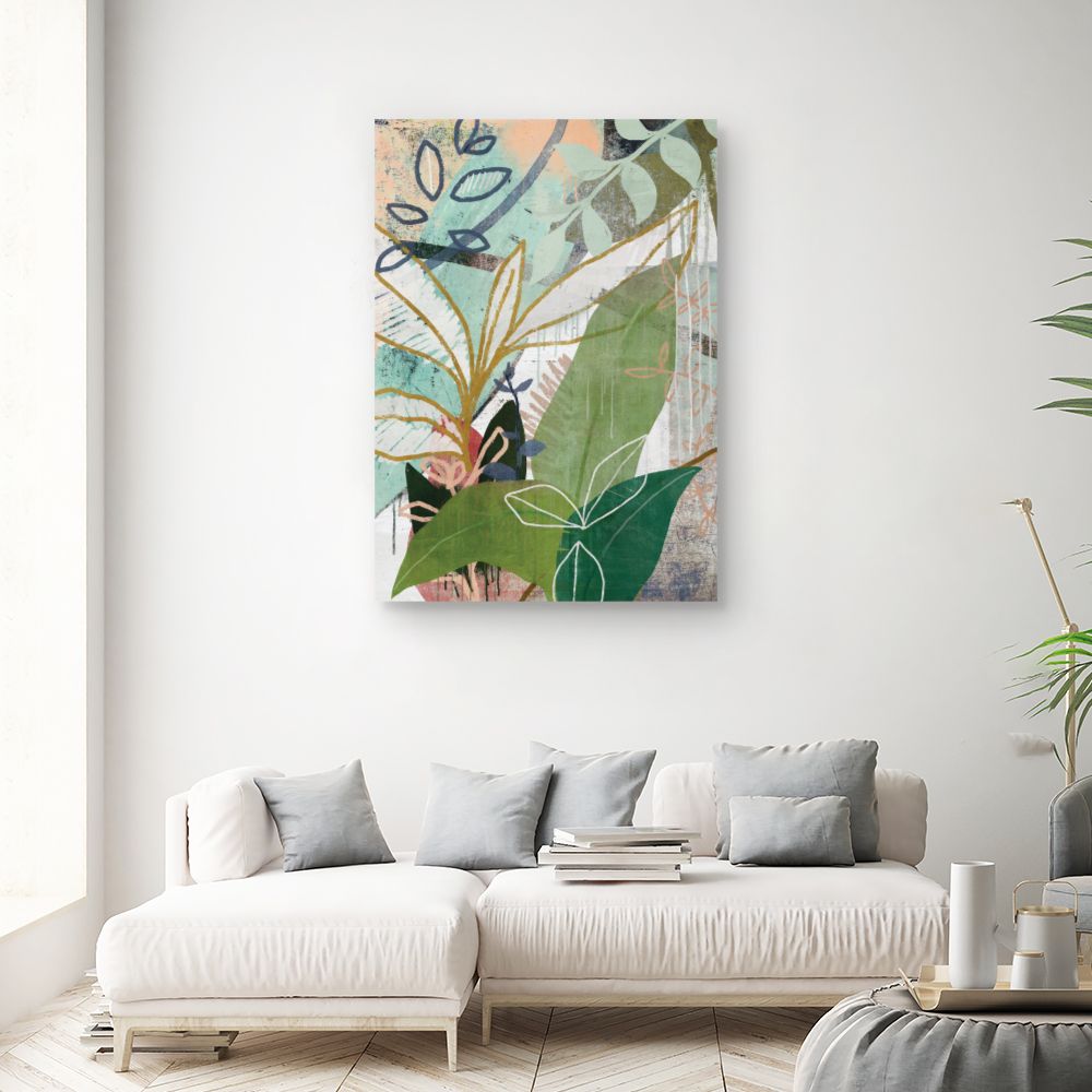 Tableau Feuillage abstrait