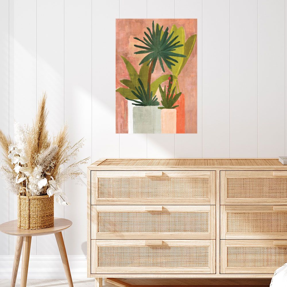 Affiche Plantes abstraites