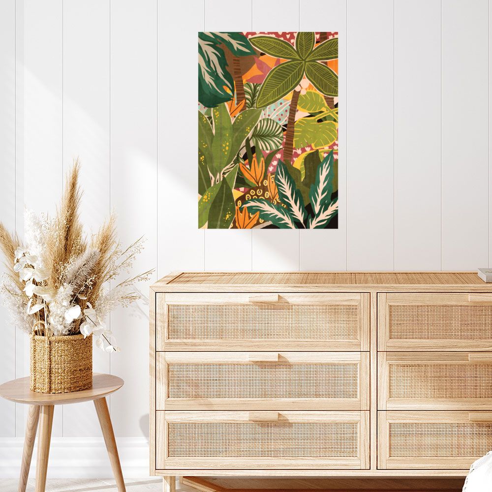 Affiche Jungle exotique