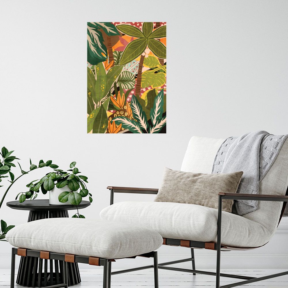 Affiche Jungle exotique