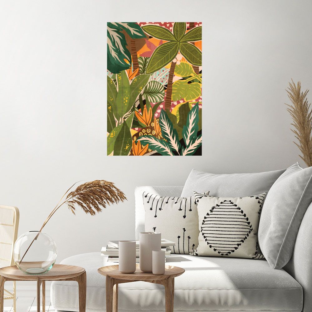 Affiche Jungle exotique