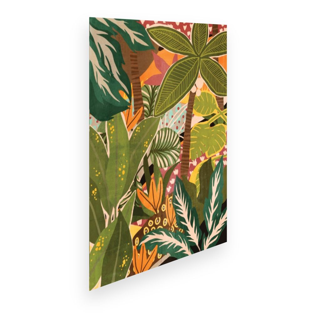 Affiche Jungle exotique