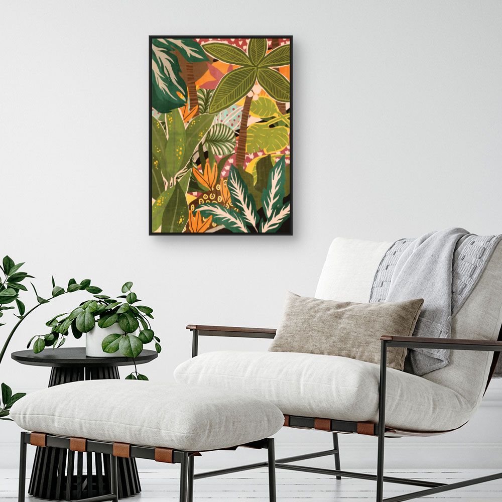 Tableau Jungle tropicale