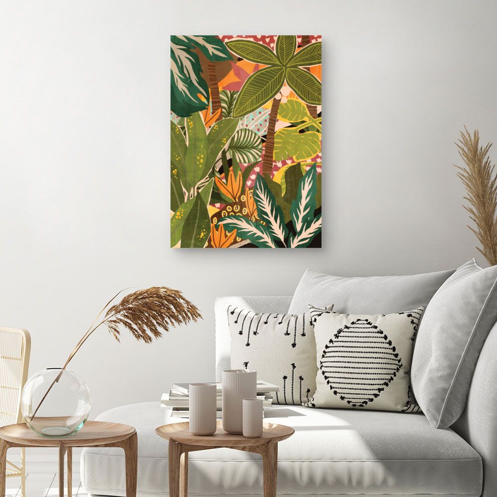 Tableau Jungle tropicale