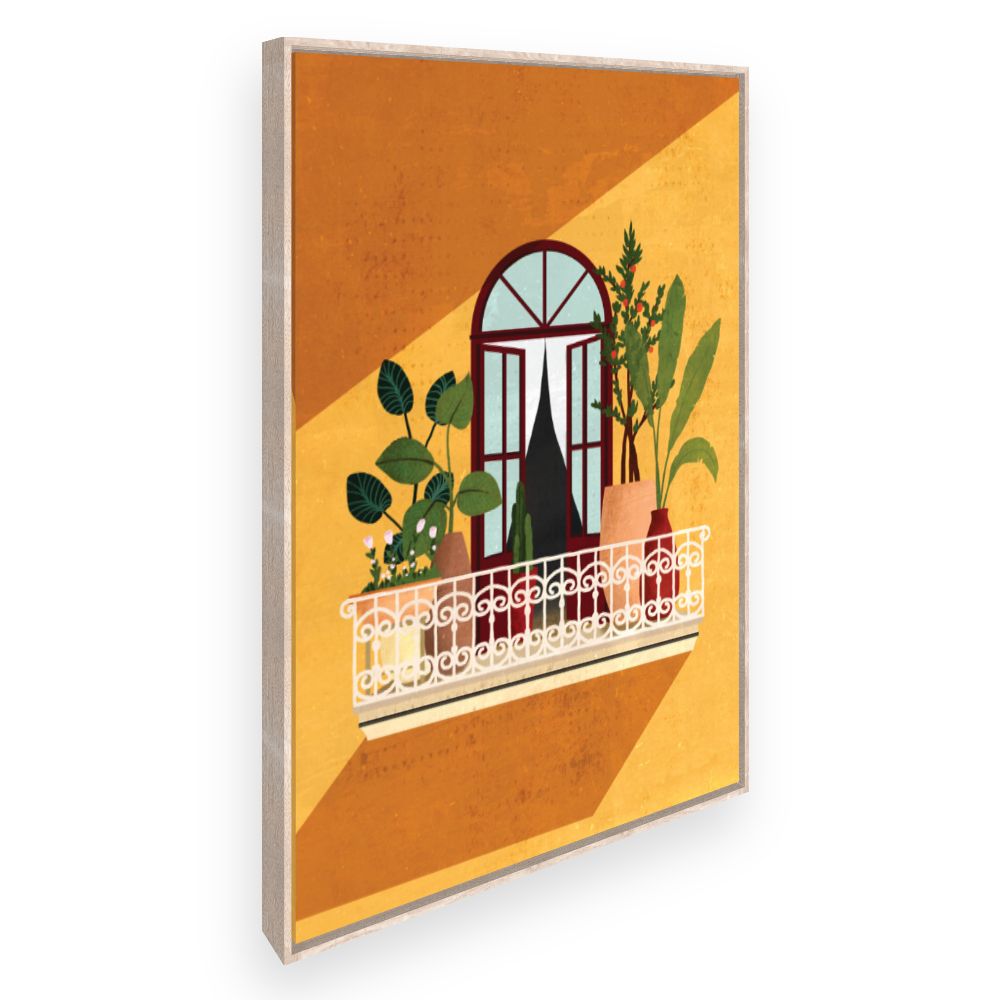 Toile Balcon ensoleillé