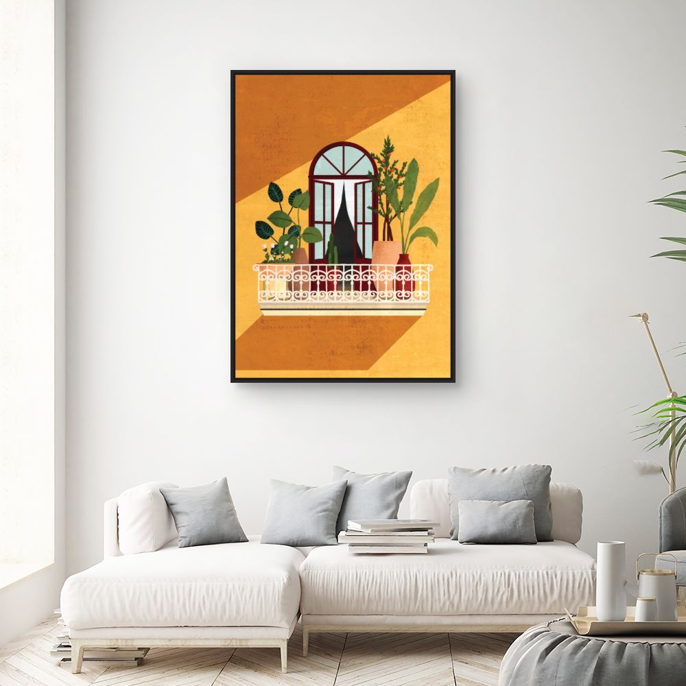 Tableau Balcon ensoleillé