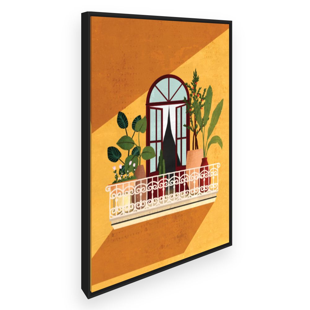 Toile Balcon ensoleillé