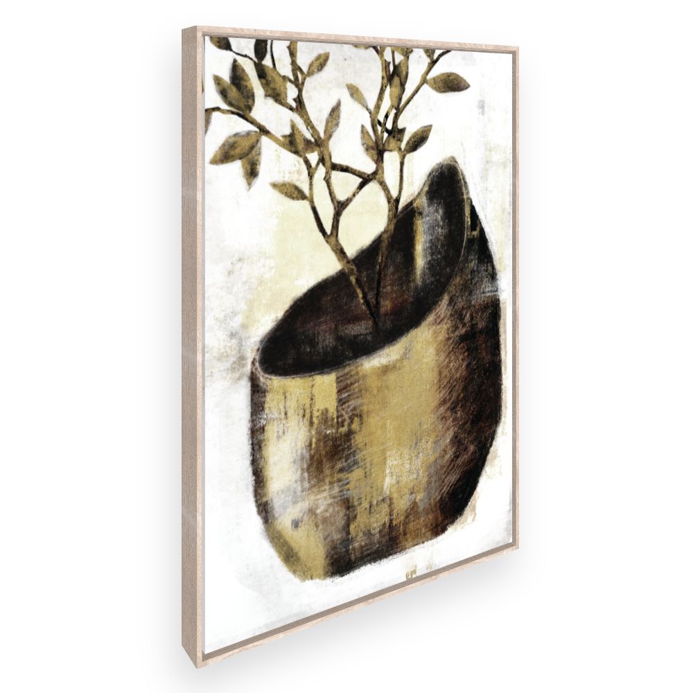 Toile Pot et plante