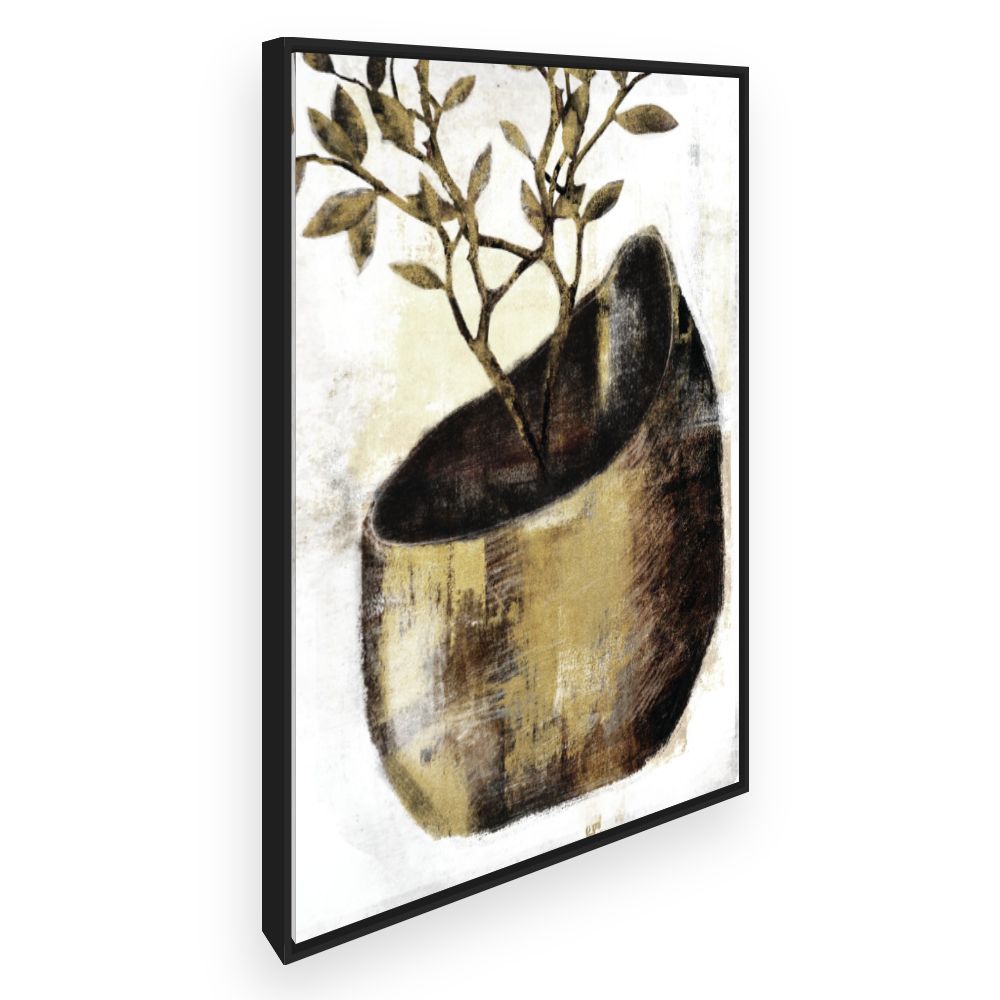 Toile Pot et plante