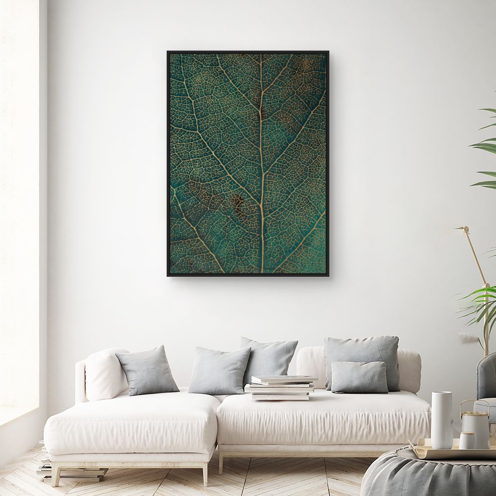 Tableau Veine de feuille